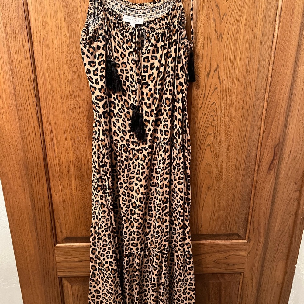 Emory Park Leopard Print Maxi Dress